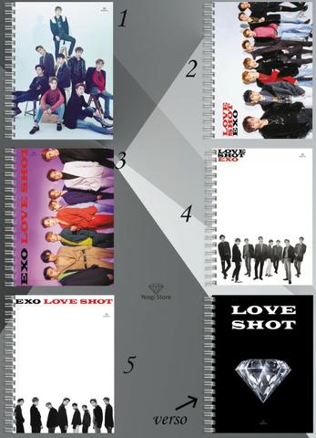 Cadernos Kpop Personalizado