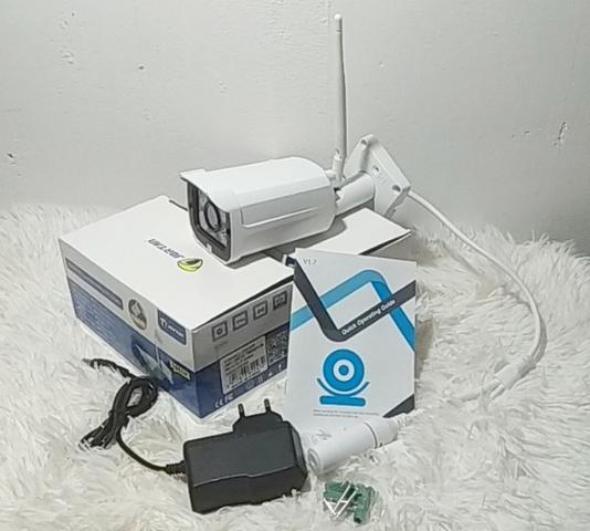 Câmera Ip Externa Hd Wifi Prova D'água Acesso Remoto - Foto 4
