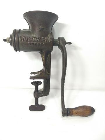 Moedor Antigo Sueco Husqvarna N°3 Vintage Retro Decoração