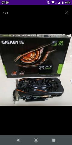 Vendo placa de vídeo GTX 1060 6g