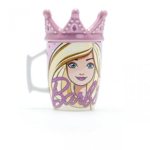 Caneca Barbie com coroa - Foto 4