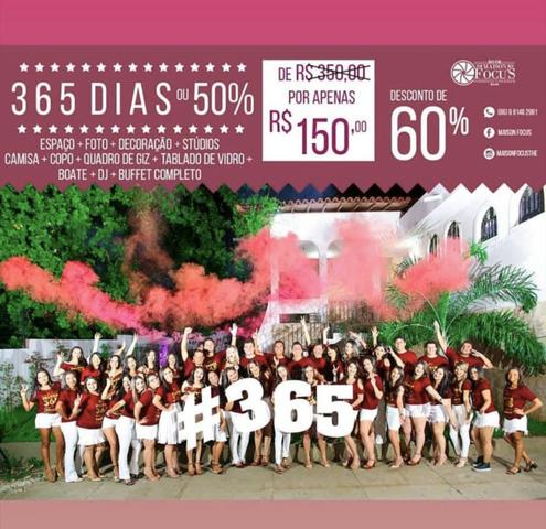 Festa de 50% ou 365 dias PROMOÇÃO R$ 150,00