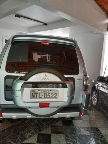 Pajero full 2010/2010 HPE 7 lugares prata teto solar 200 hps - Foto 6