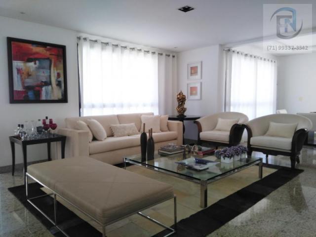 Apartamento para venda em salvador, horto florestal, 4 dormitórios, 4 suítes, 6 banheiros, - Foto 2