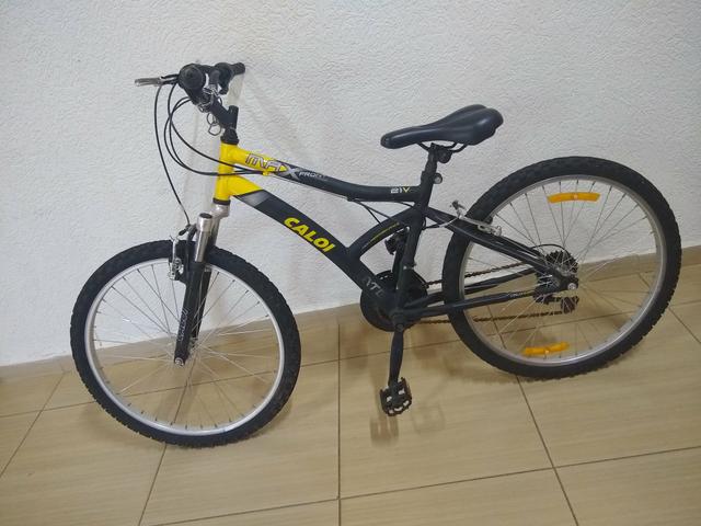 Vendo SEMI-NOVA Caloi MaxFront - 21 marcha - aro 24