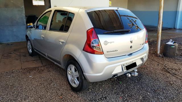 Sandero 2010 Vibe 1.6 8V Completo Flex - Foto 3
