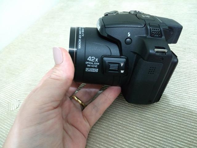 Câmera fotográfica máquina Nikon P510 estado de nova - Foto 3