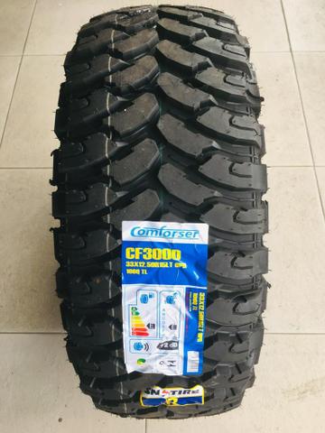 Pneu 33x12,5 R15 M/T Comforcer 10x no cartão