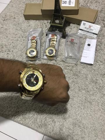 Relógio Naviforce original estilo militar a pronta entrega - Foto 2