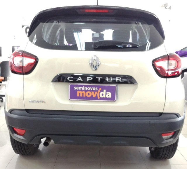 Captur Life 1.6 16V Flex 5p Aut.(PCD) 2019/2019 Marfim + Teto Preto - Foto 5