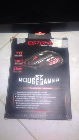Mouse gamer Estone X7 Gaming novo - Foto 3