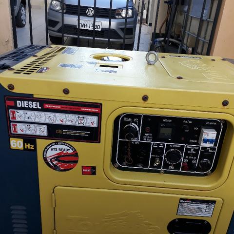 Gerador Diesel 6.5 Kva Toyama Usado - Foto 5