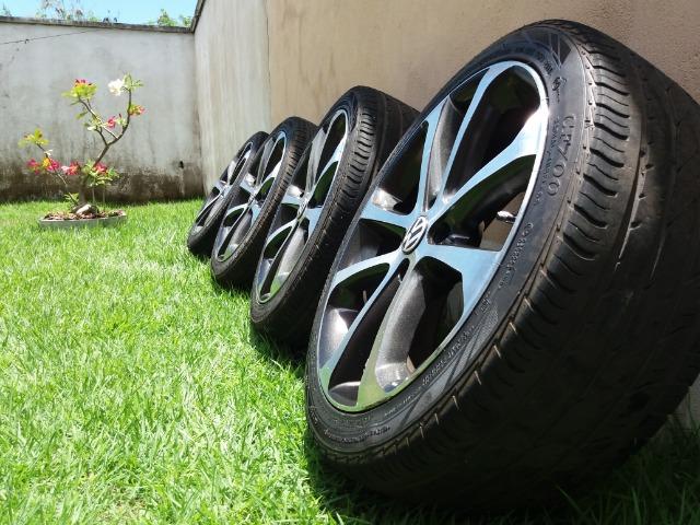 Vendo rodas e pneus aro 17" - Foto 2