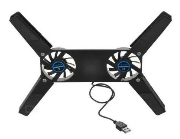 Suporte Base Cooler para Notebook Ventilação Pad 818 - Foto 4