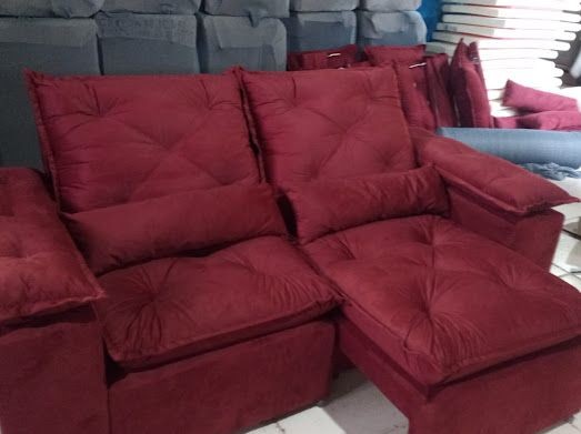 Sala sofá retrátil e reclinavel de 180 cm  - Foto 2