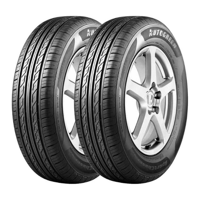 (2undisp) Kit 2 Pneus aro 16 medida 215/60r16 Autogreen Sport