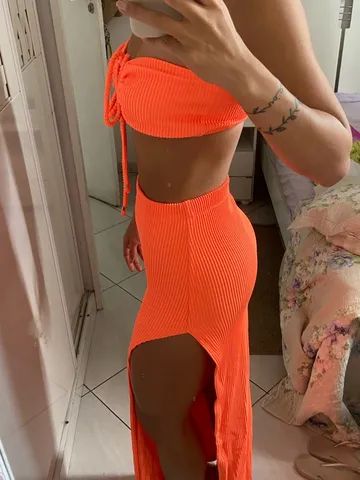 Conjunto saia e cropped  - Foto 2