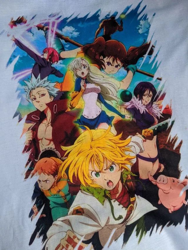 Camisa de Nanatsu no Taizai - Foto 2