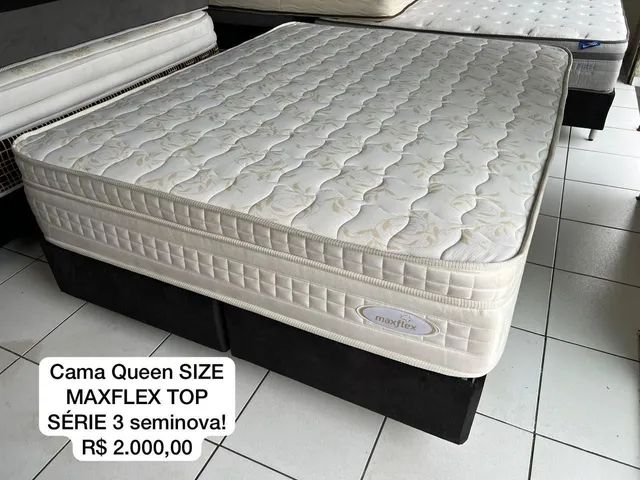 cama box queen size MAXFLEX SÉRIE 3 qualidade e conforto 