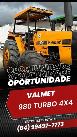 Trator valmet 980 4x4