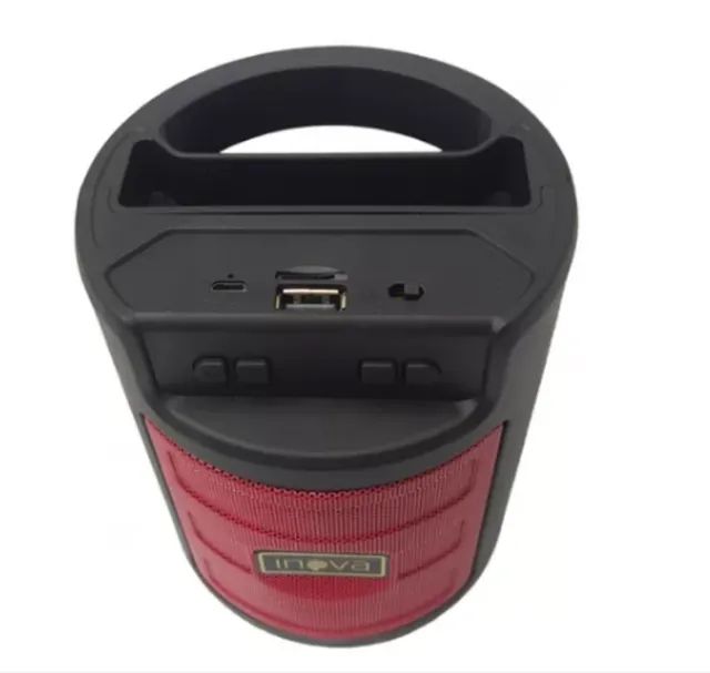 Caixa de Som Portátil Bluetooth - Inova RAD - 8674  Caixa de Som super potente com Entrada - Foto 2