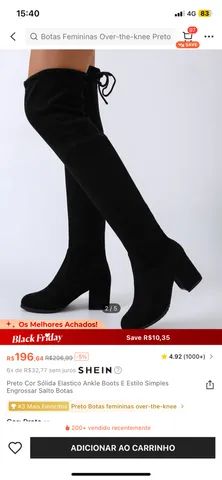 Olx 2024 botas femininas