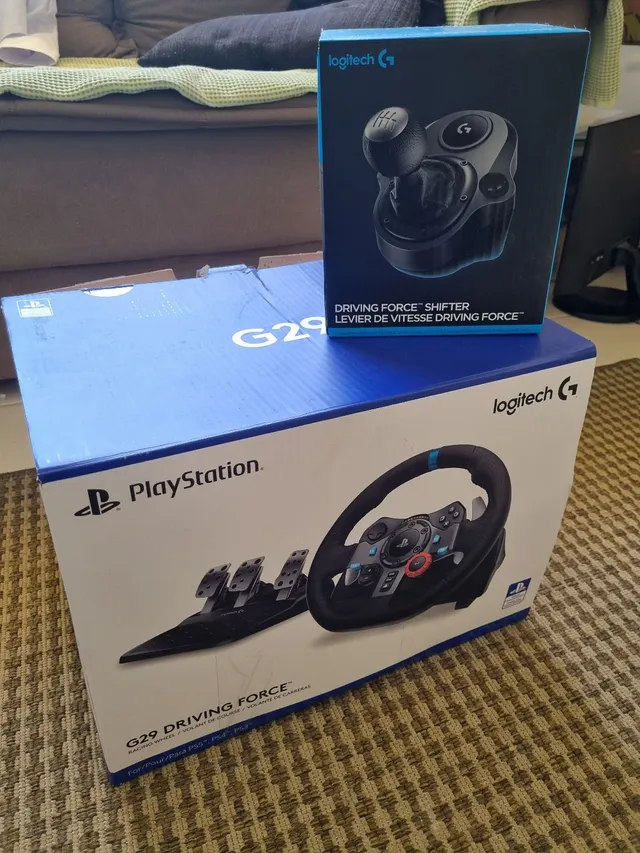 Volante Ps4 Logitech G29 Usado Sem Câmbio (zona Leste ) - Desconto no Preço