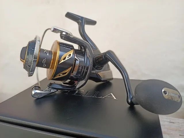 Molinete Novo Shimano Stella SW10000HG - Hobbies e coleções