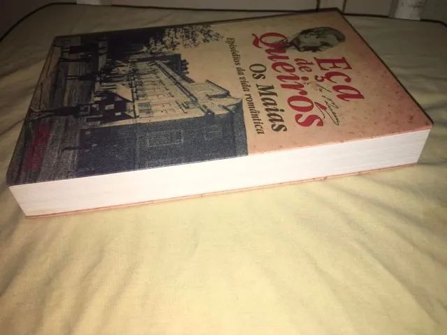 Livro Os Maias Episódios Da Vida Romântica Eça De Queirós Usado bom estado conforme fotos - Foto 2