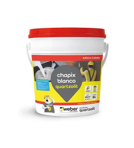 Quartizolit chapix branco balde 18LTS
