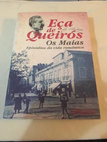 Livro Os Maias Episódios Da Vida Romântica Eça De Queirós Usado bom estado conforme fotos