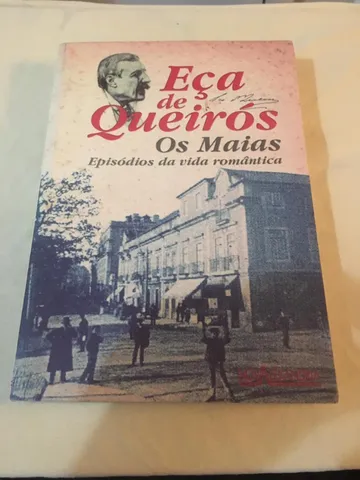 Livro Os Maias Episódios Da Vida Romântica Eça De Queirós Usado bom estado conforme fotos