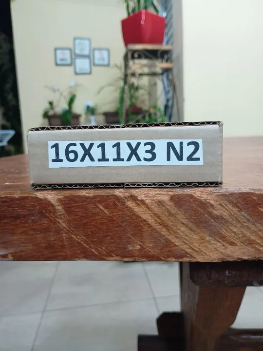 Caixa de papelão 16x11x3 N2