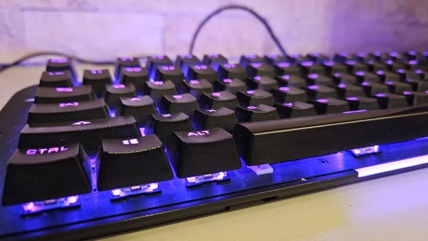 ? VENDO TECLADO MECÂNICO HYPERX MARS RGB ? - Foto 2