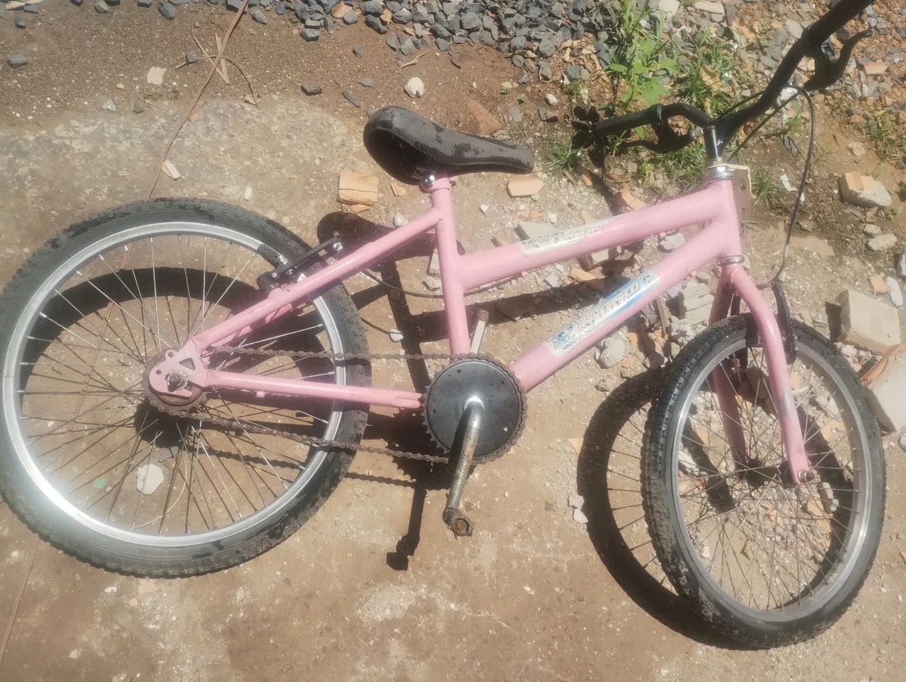 Bicicleta Infantil Rosa - Foto 3