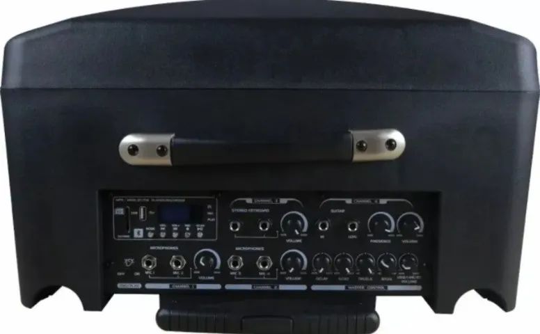 Caixa Cubo Multiuso Mt12a Csr Ativo 100w Com Usb Bluetooth - Foto 4