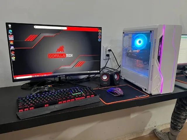 PC Gamer Completo i5 6600 + RX 550 c/ Monitor + Teclado e Mouse - Foto 3
