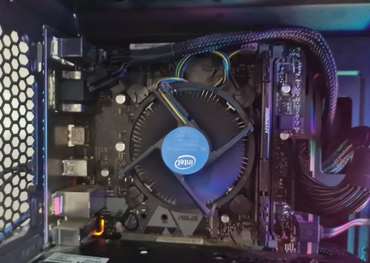 Kit processador I3-9100f + placa-mãe H310-M 