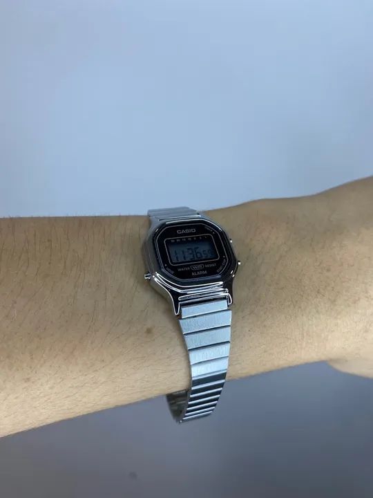 Relógio de pulso Casio vintage + caixa personalizada - Foto 2