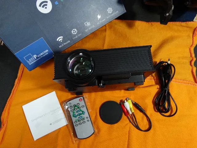 Micro Projetor Led Hd Com Wi-fi Na Embalagem Original - Foto 6