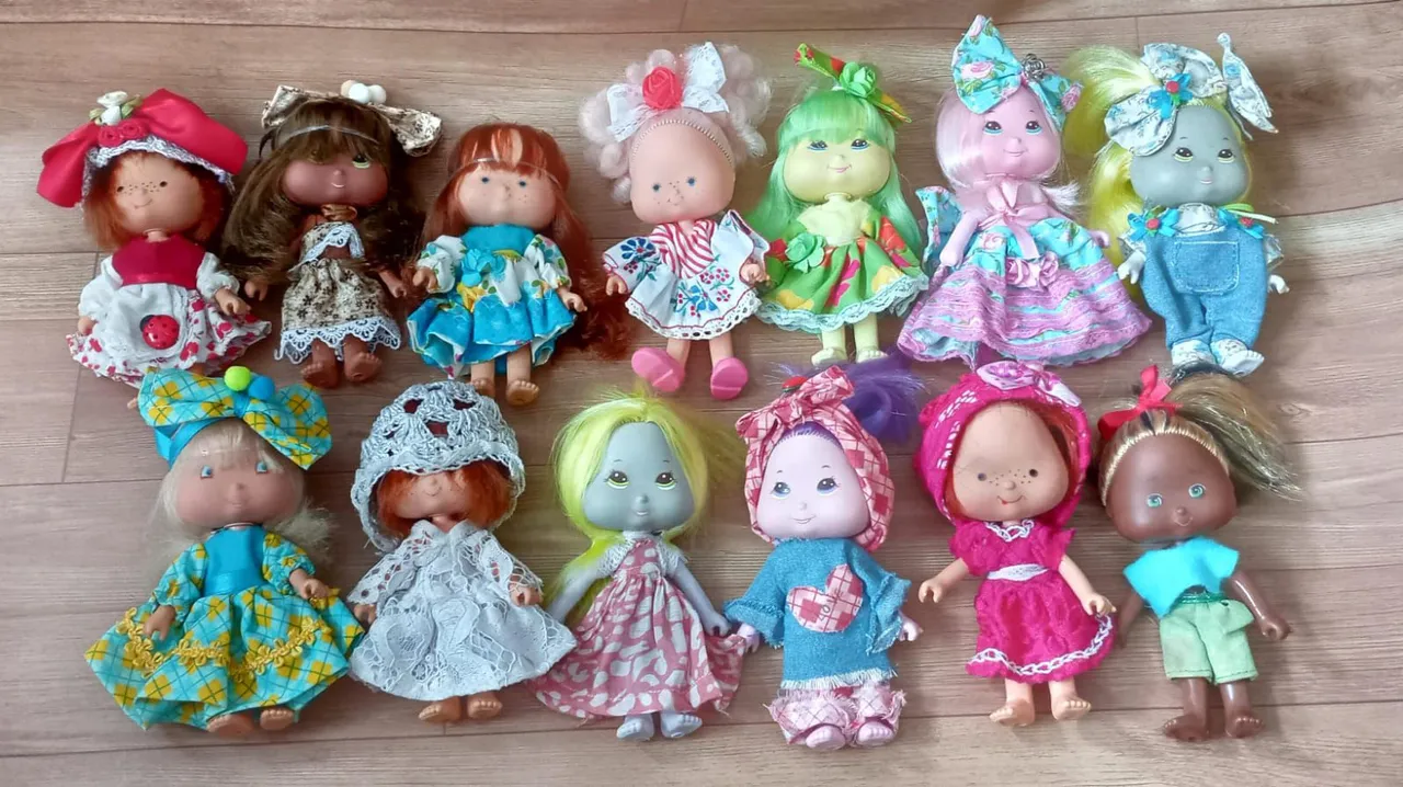 13 Bonecas Vintage - Coleção Completa