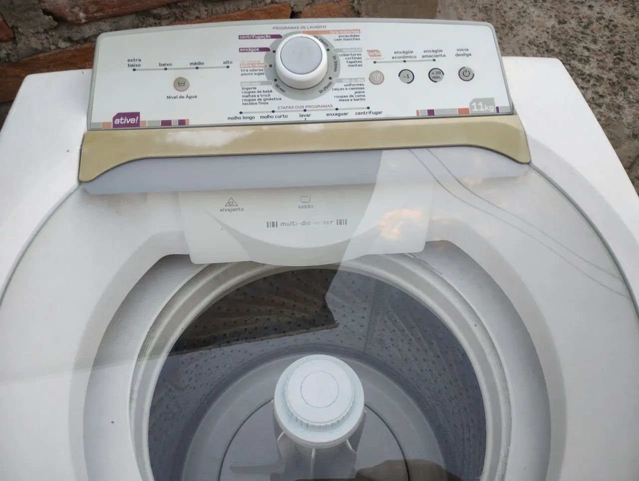 Máquina de Lavar Roupa Brastemp 11kg  voltagem 110 4 meses de garantia - Foto 4