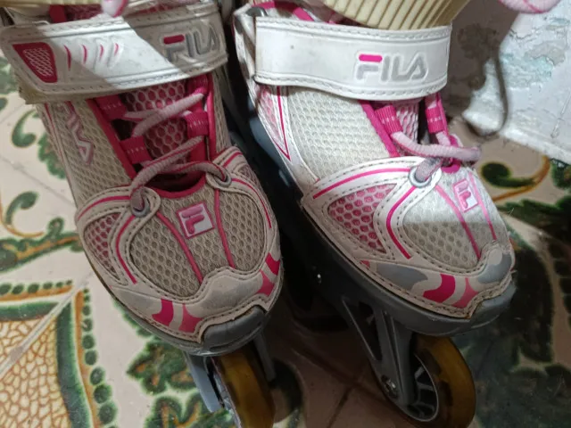 Patins infantil Filla X-one, ajustável, tamanho 27 à 30