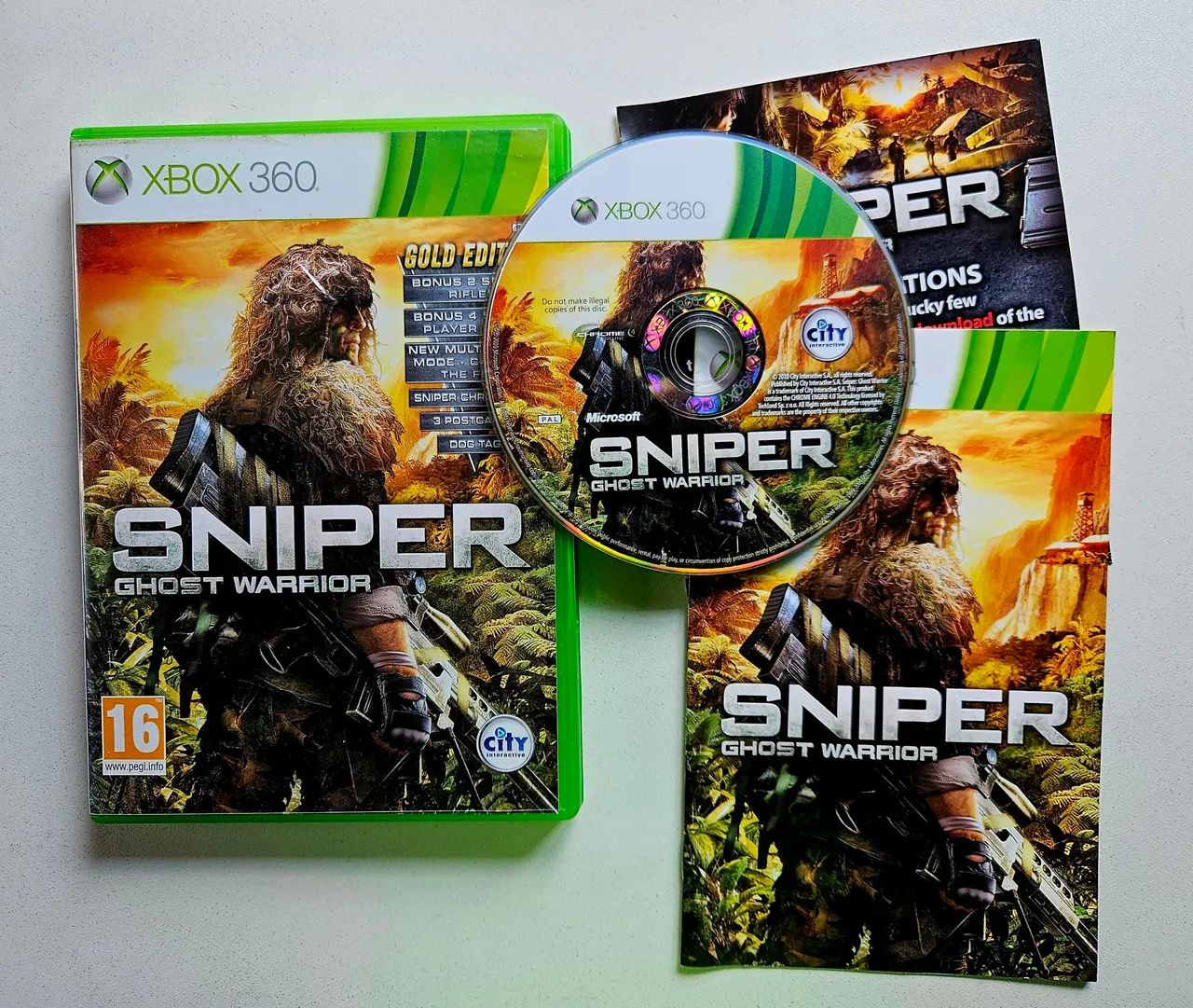 Jogo Sniper Ghost Warrior Xbox 360 original