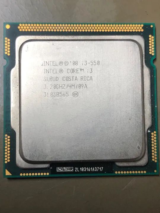 Processador Intel Core I3 550 3.20ghz 4mb Lga 1156