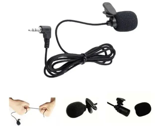 Microfone De Lapela P/ Palestras 3,5mm  Arduino Automação Robotica COD-AP63 