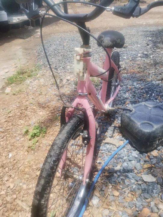 Bicicleta Infantil Rosa - Foto 5