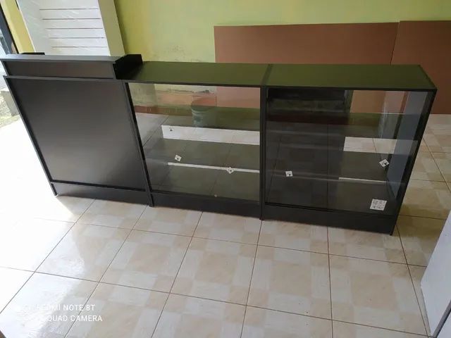 BALCÃO CAIXA VITRINE EXPOSITOR 100% MDF  - Foto 2