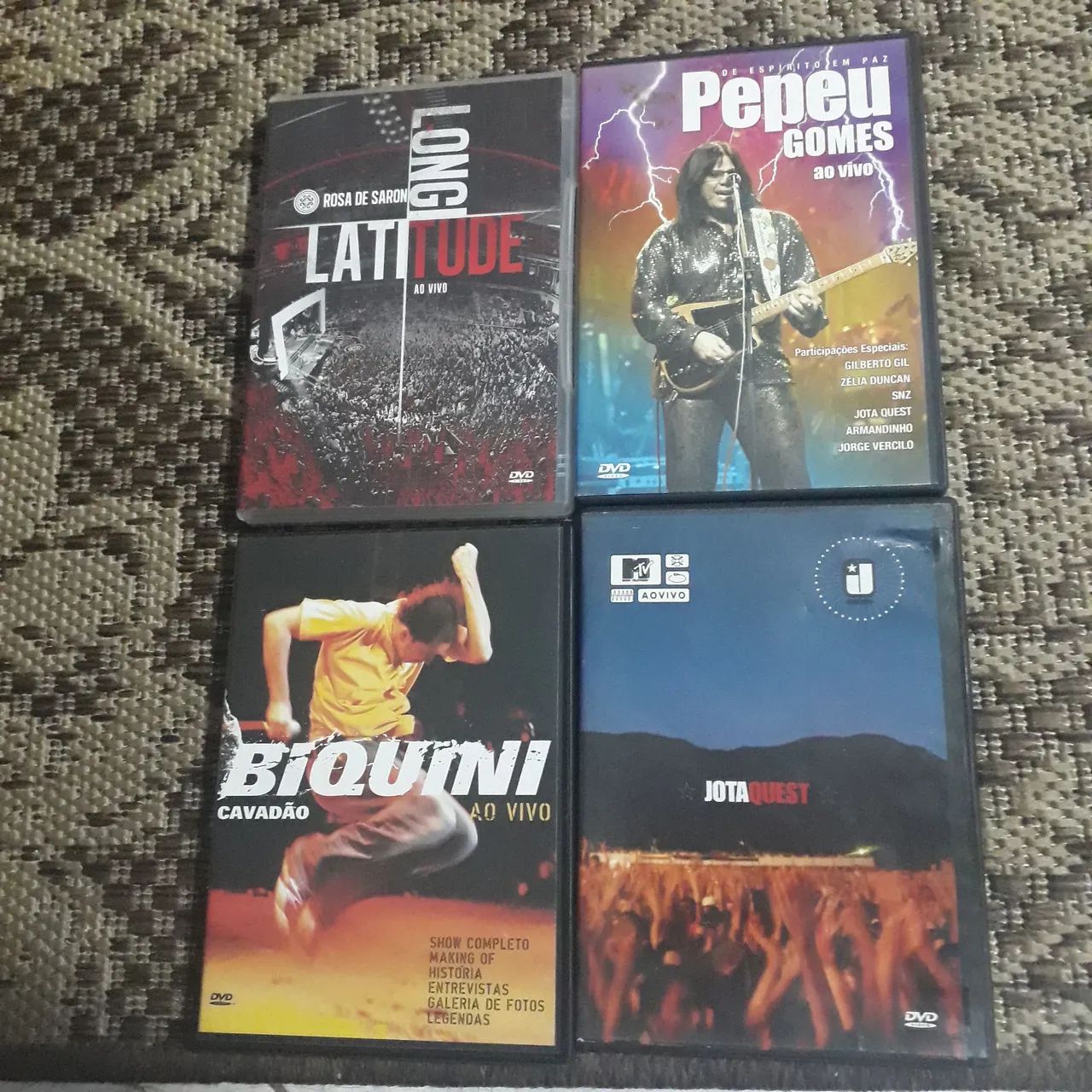Lote DVDS (Rock Nacional)