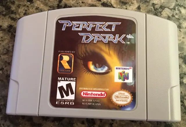 Perfect Dark em Português Nintendo 64 - N64 - Jogos de Vídeo Game